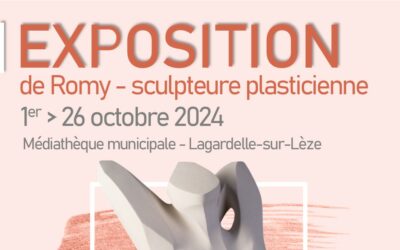 Médiathèque : exposition & atelier de Romy, sculpteure plasticienne