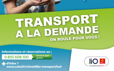 Transports à la demande : depuis le 14 octobre, on roule pour vous !